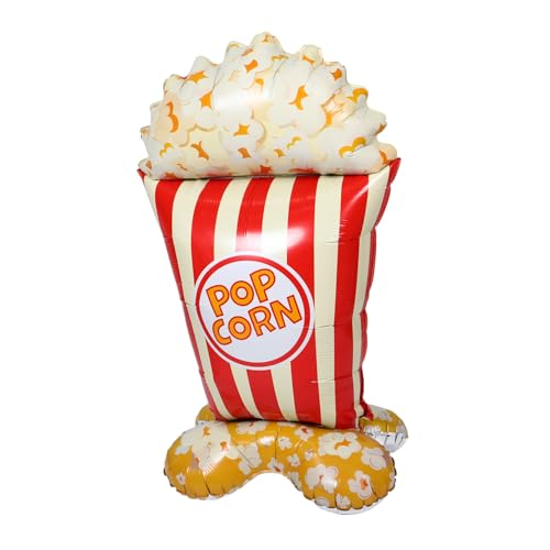 Veemoon Giant Popcorn Luftballon Aufblasbarer Stehender Partydeko Popcornballon Riesen Fotorequisite für Shower Schulfeier Karneval und Filmabend Veemoon Giant Popcorn Luftballon Aufblasbarer Stehender Partydeko Popcornballon Riesen Fotorequisite für Shower Schulfeier Karneval und Filmabend von Veemoon