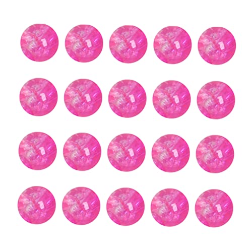 Veemoon Glasperlen Fälschung farbig Anhänger für die Schmuckherstellung Halskette zur Schmuckherstellung handschelle handkette necklace modische Perlen Bastelperlen selber machen Rosa von Veemoon