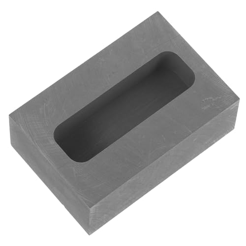 Veemoon Graphitbarrenform Wiederverwendbar für Gold und Silber Metallguss für Experimente und Bastelarbeiten Kapazität Langlebig und Einfach zu Handhaben Veemoon Graphitbarrenform Wiederverwendbar für Gold und Silber Metallguss für Experimente und Bastelarbeiten Kapazität Langlebig und Einfach zu Handhaben von Veemoon