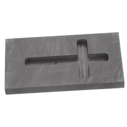 Veemoon Graphitform mit Kreuzschlitz Hitzebeständig Kleine Gussform für Gold Silber Schmelzen und Veredeln DIY Schmuck Gießform für Feine Metallbarren Veemoon Graphitform mit Kreuzschlitz Hitzebeständig Kleine Gussform für Gold Silber Schmelzen und Veredeln DIY Schmuck Gießform für Feine Metallbarren von Veemoon