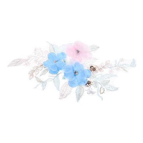 Veemoon Großer Blumen Patch Stickerei Applique für Kleidung DIY Dekoration für Hochzeitskleider und Accessoires Einfache Anwendung um Ihre Persönlichkeit zu Zeigen Veemoon Großer Blumen Patch Stickerei Applique für Kleidung DIY Dekoration für Hochzeitskleider und Accessoires Einfache Anwendung um Ihre Persönlichkeit zu Zeigen von Veemoon