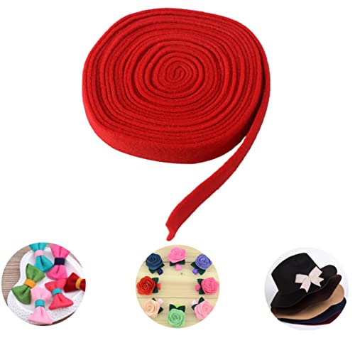 Veemoon Gurtband Aus Wollfilz Wollfilzband Verdrahtetes Band Weihnachtsbänder Stoff Weihnachtsband Sackleinen Stickerei Weihnachtsfilzband Weihnachtsbogenband Geschenkband Dekorativ Rot Veemoon Gurtband Aus Wollfilz Wollfilzband Verdrahtetes Band Weihnachtsbänder Stoff Weihnachtsband Sackleinen Stickerei Weihnachtsfilzband Weihnachtsbogenband Geschenkband Dekorativ Rot von Veemoon