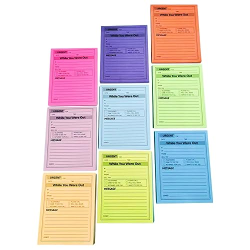 Veemoon Haftnotizen Set Farben Selbstklebende Memo Sticker für Büro Schule Zuhause Starke Haftung für Notizen Pläne Erinnerungen Portable Notizzettel für Bedarf von Veemoon
