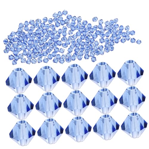 Veemoon Handgefertigte Glasperlen Beads Hellblau für Diy Schmuck und Bastelarbeiten zum Gestalten von Armbändern und Dekoration Veemoon Handgefertigte Glasperlen Beads Hellblau für Diy Schmuck und Bastelarbeiten zum Gestalten von Armbändern und Dekoration von Veemoon