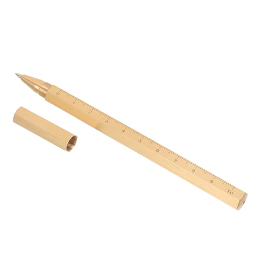 Veemoon Handgefertigter Messing Gelstift Sechseckig mit Vintage Stil Kreativer Kugelschreiber für Studenten Praktischem Etui Langlebig Vielseitig für Büro und Schule Veemoon Handgefertigter Messing Gelstift Sechseckig mit Vintage Stil Kreativer Kugelschreiber für Studenten Praktischem Etui Langlebig Vielseitig für Büro und Schule von Veemoon