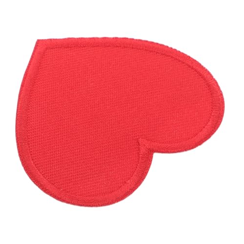Veemoon Herzförmige Bügel Patches Bestickte Applikationen für Kleidung Taschen und Hüte Strapazierfähige Vielseitige Diy Reparatur und Dekorationslösungen von Veemoon