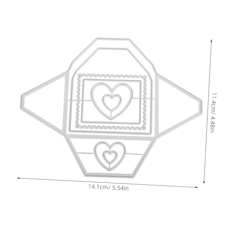 Veemoon Hochpräzise Metall-stanzformen aus Kohlenstoffstahl für Scrapbooking Kartengestaltung Hintergrundrahmen Schablonen Langlebig Robust für DIY Bastelprojekte von Veemoon