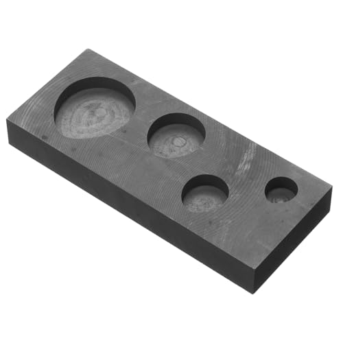 Veemoon Hochreines Graphit Barren Gießform Hitzebeständig Langlebig für Metallgießen Schmuckherstellung Labor Schule DIY Handwerk Veemoon Hochreines Graphit Barren Gießform Hitzebeständig Langlebig für Metallgießen Schmuckherstellung Labor Schule DIY Handwerk von Veemoon
