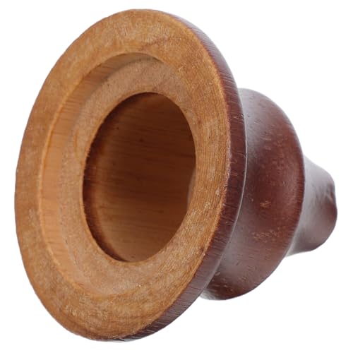 Veemoon Holz Lampenfinial Gourd Förmiger Lampenhalter mit Loch Dekorative Basis für Wohnzimmer Esszimmer oder Arbeitszimmer Orientalische Beleuchtungszubehör Braun Veemoon Holz Lampenfinial Gourd Förmiger Lampenhalter mit Loch Dekorative Basis für Wohnzimmer Esszimmer oder Arbeitszimmer Orientalische Beleuchtungszubehör Braun von Veemoon