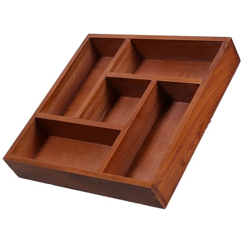 Veemoon Holz Organizer für und Schmuck Fächer Aufbewahrungsschale im Vintage Stil für Kommoden und Schreibtische Langlebig und Rustikal Veemoon Holz Organizer für und Schmuck Fächer Aufbewahrungsschale im Vintage Stil für Kommoden und Schreibtische Langlebig und Rustikal von Veemoon