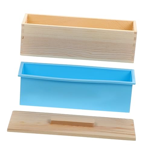 Veemoon Holz Seifenform Set mit Deckel Seifenherstellungswerkzeug für DIY Seifen Glatte Oberfläche Einfach zu Bedienen für Kreative Veemoon Holz Seifenform Set mit Deckel Seifenherstellungswerkzeug für DIY Seifen Glatte Oberfläche Einfach zu Bedienen für Kreative von Veemoon