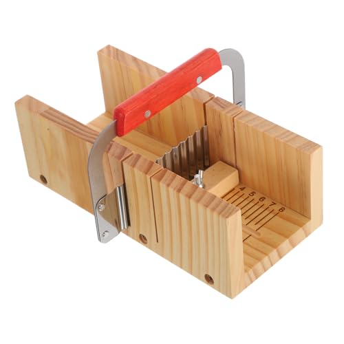Veemoon Holz Seifenschneider mit Dualen Schlitzen für Präzises Schneiden Gerader und Gewellter Wellenschneider Kleines Holz Seifenbrett Ergonomischer Griff für DIY Handgemachte Seifen und Veemoon Holz Seifenschneider mit Dualen Schlitzen für Präzises Schneiden Gerader und Gewellter Wellenschneider Kleines Holz Seifenbrett Ergonomischer Griff für DIY Handgemachte Seifen und von Veemoon