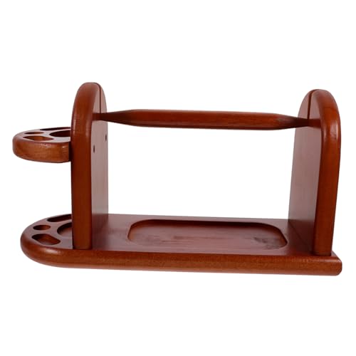 Veemoon Holz Spulenhalter Für Robuster Yarn Holder Holz Praktischer Spulenständer Für Häkelarbeiten Für Aufbewahrung Von Garn Und Zubehör von Veemoon