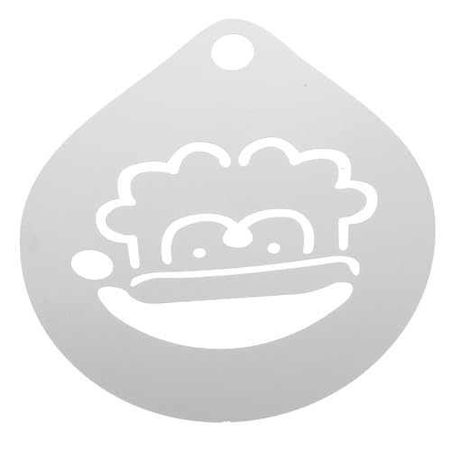 Veemoon Kaffeedeckel aus Wiederverwendbare Schablonen für Kreative Latte Art und Kuchendekoration Vielseitiges Diy Dekorationswerkzeug für Kuchen und Plätzchen Einfache Handhabung für Veemoon Kaffeedeckel aus Wiederverwendbare Schablonen für Kreative Latte Art und Kuchendekoration Vielseitiges Diy Dekorationswerkzeug für Kuchen und Plätzchen Einfache Handhabung für von Veemoon