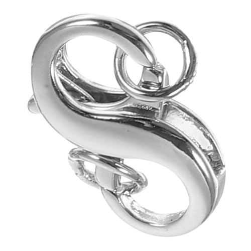 Veemoon Karabiner Clip Verschluss Für Schmuck Silberner Lobster Clasp DIY Armband Und Halskettenverschluss Für Schmuckherstellung Und Verbindung von Veemoon