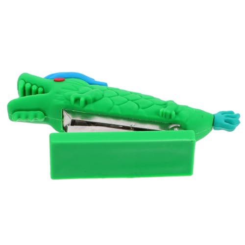 Veemoon Kawaii Mini Dragon Heftgerät Grün Kompakter Niedlicher Hefter für Schreibtisch Büro und Schule für Kleine Handheld Aufgaben Vielseitig Einsetzbar von Veemoon