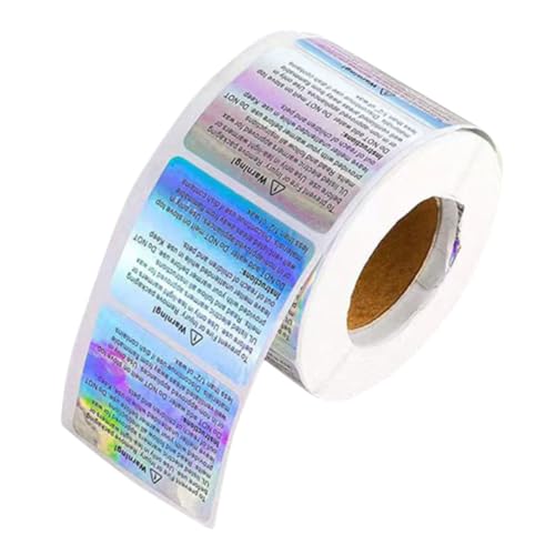 Veemoon Klares Sicherheitswarnetikett für Selbstklebende Aufkleber für Diy Kerzenherstellung Wasserdichtes Material Vielseitig Einsetzbar von Veemoon
