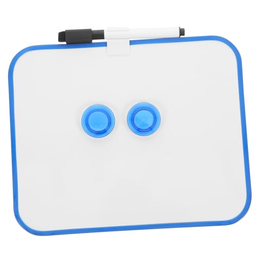Veemoon Kleines Magnetisches Whiteboard für Wand und Kühlschrank Abwischbares Mini Board mit Stift und Magneten Robustes Schreib und Zeichenbrett für Büro Schule und Zuhause von Veemoon