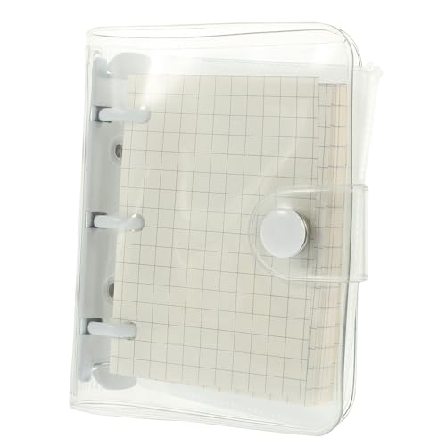 Veemoon Kompaktes Mini Notizbuch Transparent mit Knopfverschluss Praktischer Handlicher Notizblock Leichtes Scrapbook für Schule Büro und Alltag für Notizen und Kreative Aufzeichnungen Veemoon Kompaktes Mini Notizbuch Transparent mit Knopfverschluss Praktischer Handlicher Notizblock Leichtes Scrapbook für Schule Büro und Alltag für Notizen und Kreative Aufzeichnungen von Veemoon