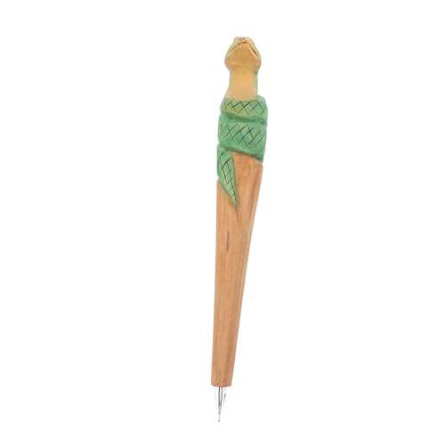 Veemoon Kreativer Holz Kugelschreiber im Schlangen Design Handgefertigte Tierfiguren für Schüler und Bürobedarf Einzigartiges Schreibgerät mit Glattem Tintenfluss Veemoon Kreativer Holz Kugelschreiber im Schlangen Design Handgefertigte Tierfiguren für Schüler und Bürobedarf Einzigartiges Schreibgerät mit Glattem Tintenfluss von Veemoon