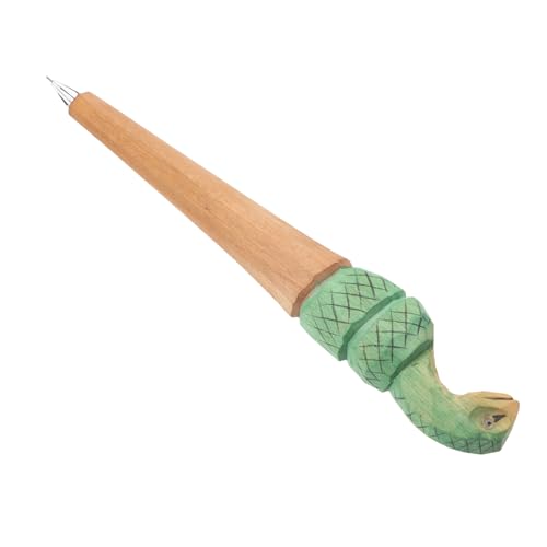 Veemoon Kreativer Kugelschreiber aus Holz mit Schlangenmotiv Handgefertigter Tierstift für Schule und Büro Zuverlässiges Schreibgerät Spitze Einzigartiges Design für Altersgruppen Veemoon Kreativer Kugelschreiber aus Holz mit Schlangenmotiv Handgefertigter Tierstift für Schule und Büro Zuverlässiges Schreibgerät Spitze Einzigartiges Design für Altersgruppen von Veemoon