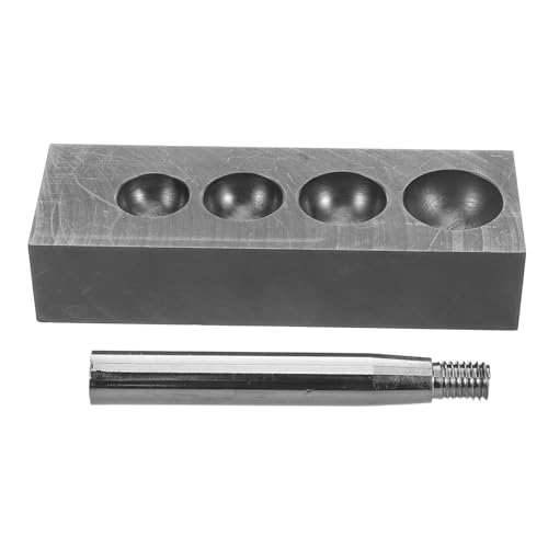 Veemoon Kugelform aus Graphit Graphitformen zum Gießen Metallguss-Bausatz Gießen von Metallformen Schwarz Veemoon Kugelform aus Graphit Graphitformen zum Gießen Metallguss-Bausatz Gießen von Metallformen Schwarz von Veemoon