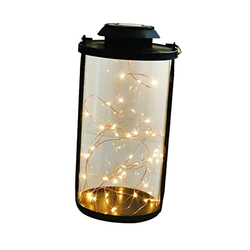 Veemoon LED Solar Gartenlaterne mit Kupferdraht Dekorative Outdoor Lichterkette für Garten Balkon und Camping Kreative für Ihre Feierlichkeiten von Veemoon