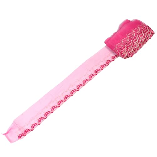 Veemoon Lace Ribbon Trim Mehrfarbiger Weicher Netzstoff mit Detaillierter Blumenstickerei für Hochzeiten Diy Projekte und Heimdekoration Yards für Bastelarbeiten und Verpackungen Veemoon Lace Ribbon Trim Mehrfarbiger Weicher Netzstoff mit Detaillierter Blumenstickerei für Hochzeiten Diy Projekte und Heimdekoration Yards für Bastelarbeiten und Verpackungen von Veemoon