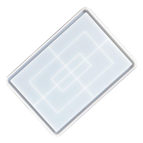 Veemoon Lagerablage Silikonform für DIY Handwerk Rechteckige Gießform für Projekte Leicht zu Reinigen Lagern Langlebig und Bruchsicher für Kunsthandwerker Veemoon Lagerablage Silikonform für DIY Handwerk Rechteckige Gießform für Projekte Leicht zu Reinigen Lagern Langlebig und Bruchsicher für Kunsthandwerker von Veemoon