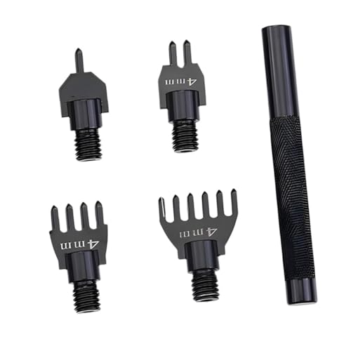 Veemoon Leder Lochstanzer Set Multifunktionales Werkzeug für Diy Projekte Einfach zu Bedienen Tragbar für Leder und Dünne Metallplatten Geeignet für Handwerksliebhaber und Reparaturen von Veemoon