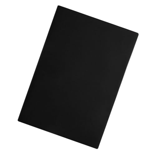 Veemoon Leeres Notizbuch einfaches Tagebuch notizbuch zeitschrift notizbuch für die arbeit Memo -Pads leerer Planer leere Zeitschriften Notizbücher für die Arbeit leeres Buch Pu Schwarz von Veemoon