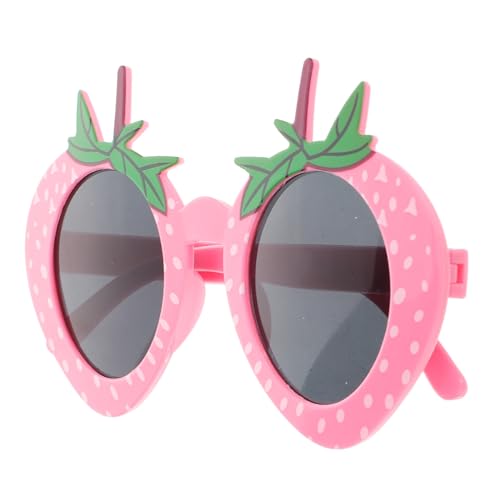 Veemoon Lustige Geburtstagsbrille in Erdbeerform Party-sonnenbrille Für Jungen Und Mädchen Stilvolle Und Leichte Brille Für Den Außenbereich von Veemoon