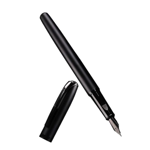 Veemoon Luxuriöser Business Füllfederhalter mit Metallgehäuse Wiederverwendbarer Tintenabsorber Eleganter Schreibstift für Kalligraphie für Damen und Tintenpatronen Veemoon Luxuriöser Business Füllfederhalter mit Metallgehäuse Wiederverwendbarer Tintenabsorber Eleganter Schreibstift für Kalligraphie für Damen und Tintenpatronen von Veemoon