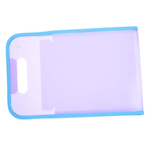 Veemoon Mappe Aktenordner Etikettenordner Platzsparender Ordner Schülerordner unterlagen organizer Papier-Organizer-Ordner erweiterbarer Papier-Organizer Papierkram Organisator Sky-blue von Veemoon