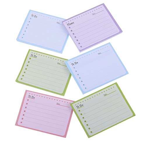 Veemoon Memo Pads Selbstklebende Notizzettel für Schule und Büro Aufgabenlisten und Notizen Hochwertiges Material für Effektives Organisieren von Veemoon