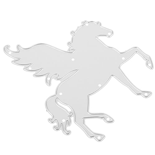 Veemoon Metal Cutting Die Pferd Form Stanzschablone Carbonstahl Stanzform für Scrapbooking Kartengestaltung DIY Bastelvorlage Langlebig und Präzise Geeignet für Hochzeitseinladungen und Veemoon Metal Cutting Die Pferd Form Stanzschablone Carbonstahl Stanzform für Scrapbooking Kartengestaltung DIY Bastelvorlage Langlebig und Präzise Geeignet für Hochzeitseinladungen und von Veemoon