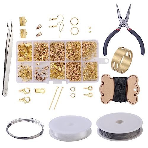 Veemoon Metall Ohrstecker Ohrringe Ohrstecker Metall Ohrringe Zubehör DIY Ohrringe Zubehör Golden von Veemoon