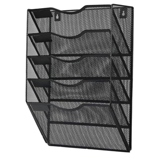 Veemoon Metall Wand Organizer Lagig Dokumentenhalter Bürodateiablage Stabil Vielseitig für Akten Zeitschriften Briefe Platzsparend Flexibel Einfach zu Montieren Veemoon Metall Wand Organizer Lagig Dokumentenhalter Bürodateiablage Stabil Vielseitig für Akten Zeitschriften Briefe Platzsparend Flexibel Einfach zu Montieren von Veemoon