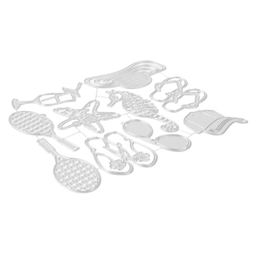 Veemoon Metall stanzform Strand designs aus Carbonstahl Stabile Schneidform für DIY Grußkarten Scrapbooking Einladungen und Bastelarbeiten Vielfältige Strandmotive für Kreative Veemoon Metall stanzform Strand designs aus Carbonstahl Stabile Schneidform für DIY Grußkarten Scrapbooking Einladungen und Bastelarbeiten Vielfältige Strandmotive für Kreative von Veemoon