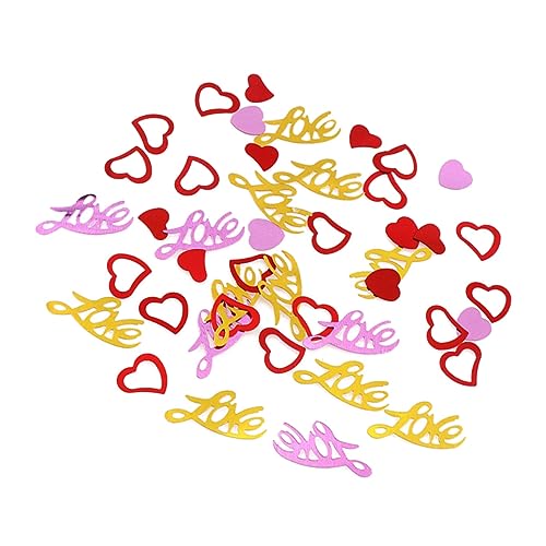 Veemoon Metallisches Love Konfetti - 60g Glitzernde Herzen Für Valentinstag - Hochzeit Und Geburtstagsfeiern Perfekte Tischdeko Und Streuteile Für Festliche Anlässe Veemoon Metallisches Love Konfetti - 60g Glitzernde Herzen Für Valentinstag - Hochzeit Und Geburtstagsfeiern Perfekte Tischdeko Und Streuteile Für Festliche Anlässe von Veemoon