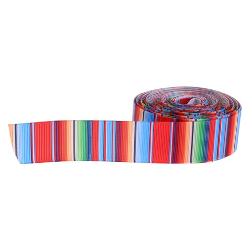 Veemoon Mexikanische Serape Band Breit Rolle Farbenfrohes Fiesta Geschenkband für Partydekoration Diy Basteln Haarbögen Nähen für Cinco De Mayo Lebendige Feststimmung Veemoon Mexikanische Serape Band Breit Rolle Farbenfrohes Fiesta Geschenkband für Partydekoration Diy Basteln Haarbögen Nähen für Cinco De Mayo Lebendige Feststimmung von Veemoon