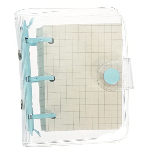 Veemoon Mini Notizbuch mit Cover Ring Design Blattnotizbuch für Notizen Tagebuch und Planung für Schule und Bürobedarf von Veemoon