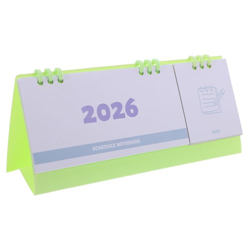 Veemoon Mini Schreibtischkalender Grün Stehender Flip-monatsplaner mit Zwillingsdrahtbindung Minimalistischer Wochen Monatsplaner Platzsparender Tragbarer Büro Heimkalender mit Notizblock Veemoon Mini Schreibtischkalender Grün Stehender Flip-monatsplaner mit Zwillingsdrahtbindung Minimalistischer Wochen Monatsplaner Platzsparender Tragbarer Büro Heimkalender mit Notizblock von Veemoon