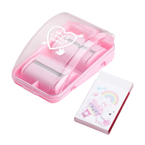Veemoon Mini Tragbarer Radiergummi Roller mit Krümelsammler Kompakter Tischreiniger für Radiergummis Effizientes Rollersystem zur Schnellen Sammlung von Radiergummiabfällen für Büro Schule Veemoon Mini Tragbarer Radiergummi Roller mit Krümelsammler Kompakter Tischreiniger für Radiergummis Effizientes Rollersystem zur Schnellen Sammlung von Radiergummiabfällen für Büro Schule von Veemoon