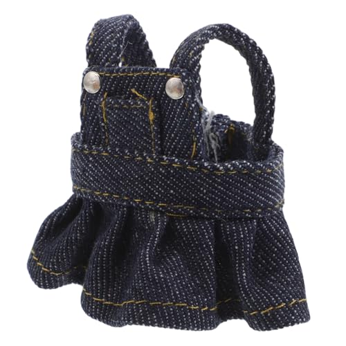 Veemoon Modisches Outfit für Plüschtiere Kreative Kleidung für Puppen Vielseitige Denim Overall Rock zum Ankleiden Veemoon Modisches Outfit für Plüschtiere Kreative Kleidung für Puppen Vielseitige Denim Overall Rock zum Ankleiden von Veemoon