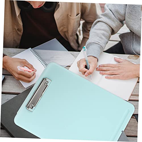 Veemoon Multifunktionale Aufbewahrungsbox mit Clip Dokumenten und Bürocontainer Leichter Organizer für Pflegekräfte und Bürobedarf für Schule Büro und Zuhause Frisches Blau Veemoon Multifunktionale Aufbewahrungsbox mit Clip Dokumenten und Bürocontainer Leichter Organizer für Pflegekräfte und Bürobedarf für Schule Büro und Zuhause Frisches Blau von Veemoon
