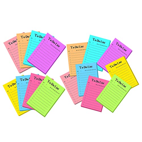 Veemoon Multifunktionale Notizblöcke im Selbstklebende Memo Pads Bunten für Büro Schule und Zuhause Praktische und Haftnotizen für Erinnerungen von Veemoon