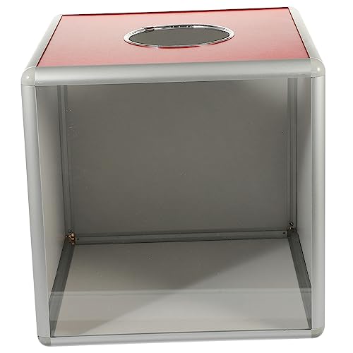 Veemoon Multifunktionale Transparente Wahlurne aus Spendenbox Robuste und Langlebige Lotteriebox für Versammlungen und Partys Kosteneffizient und Rostfrei von Veemoon