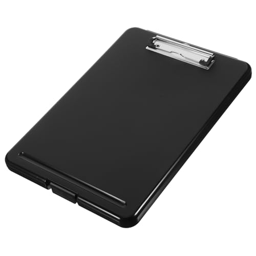 Veemoon Multifunktionales Clipboard mit Aufbewahrung Schreibunterlage und Dokumentenclip Tragbares Schreibbrett für Büro Schule und Zuhause Schützende Dateiablage Transparent Schwarz Veemoon Multifunktionales Clipboard mit Aufbewahrung Schreibunterlage und Dokumentenclip Tragbares Schreibbrett für Büro Schule und Zuhause Schützende Dateiablage Transparent Schwarz von Veemoon