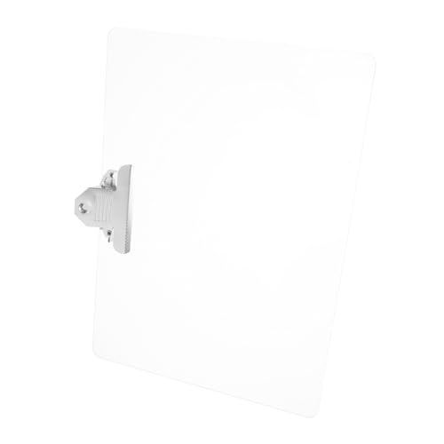 Veemoon Multifunktionales Klemmbrett aus Robustem PVC für Dokumente Notizen und Bilder Horizontaler Organizer für Büro und Kühlschrank Format Transparent Langlebig Starker Halt Veemoon Multifunktionales Klemmbrett aus Robustem PVC für Dokumente Notizen und Bilder Horizontaler Organizer für Büro und Kühlschrank Format Transparent Langlebig Starker Halt von Veemoon